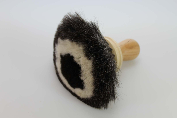 Nackenpinsel groß, rund / Ziegenhaar